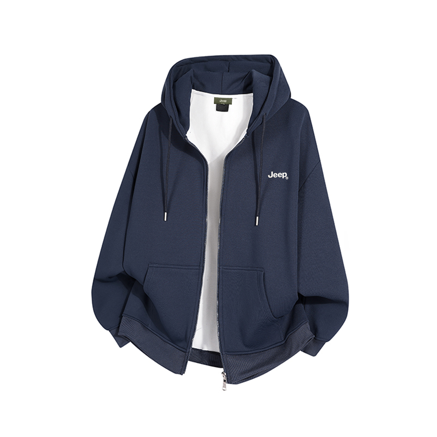 

Свитшот Leisure Collection Unisex Jeep, темно-синий fleece-lined