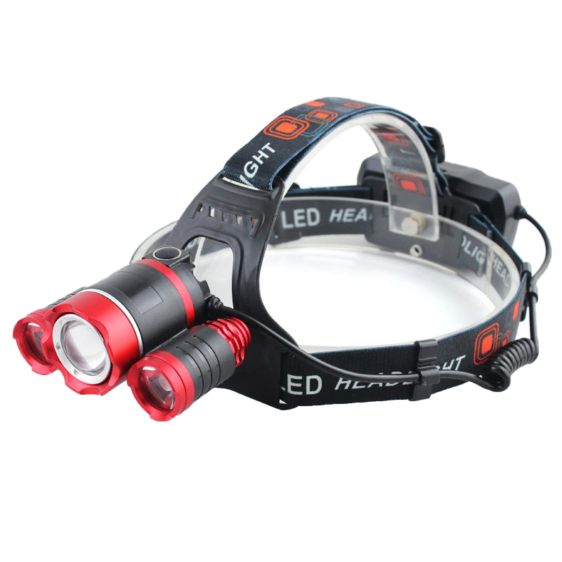 

Уличный фонарь Headlight DC с умной зарядкой для ежедневного использования XIWANGFIRE, красный