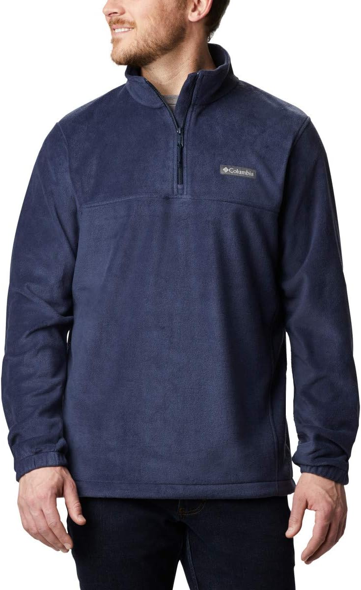 

Columbia мужская половинная молния Steens Mountain мягкая флисовая куртка, Collegiate Navy