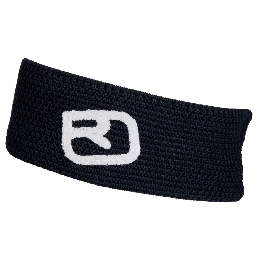 

Повязка на голову Ortovox Rock'n'Wool Headband, цвет Black Raven