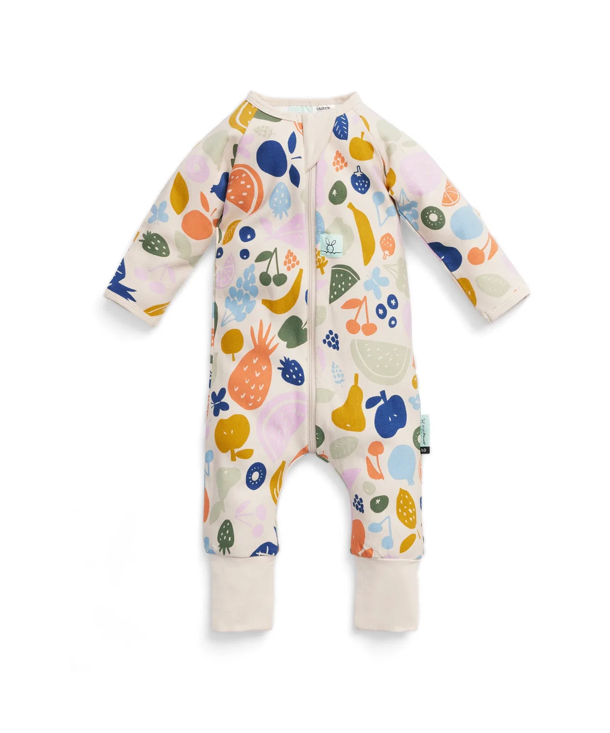 Ромпер с длинным рукавом 0.2 TOG ergoPouch, Bamboo Rayon, белый