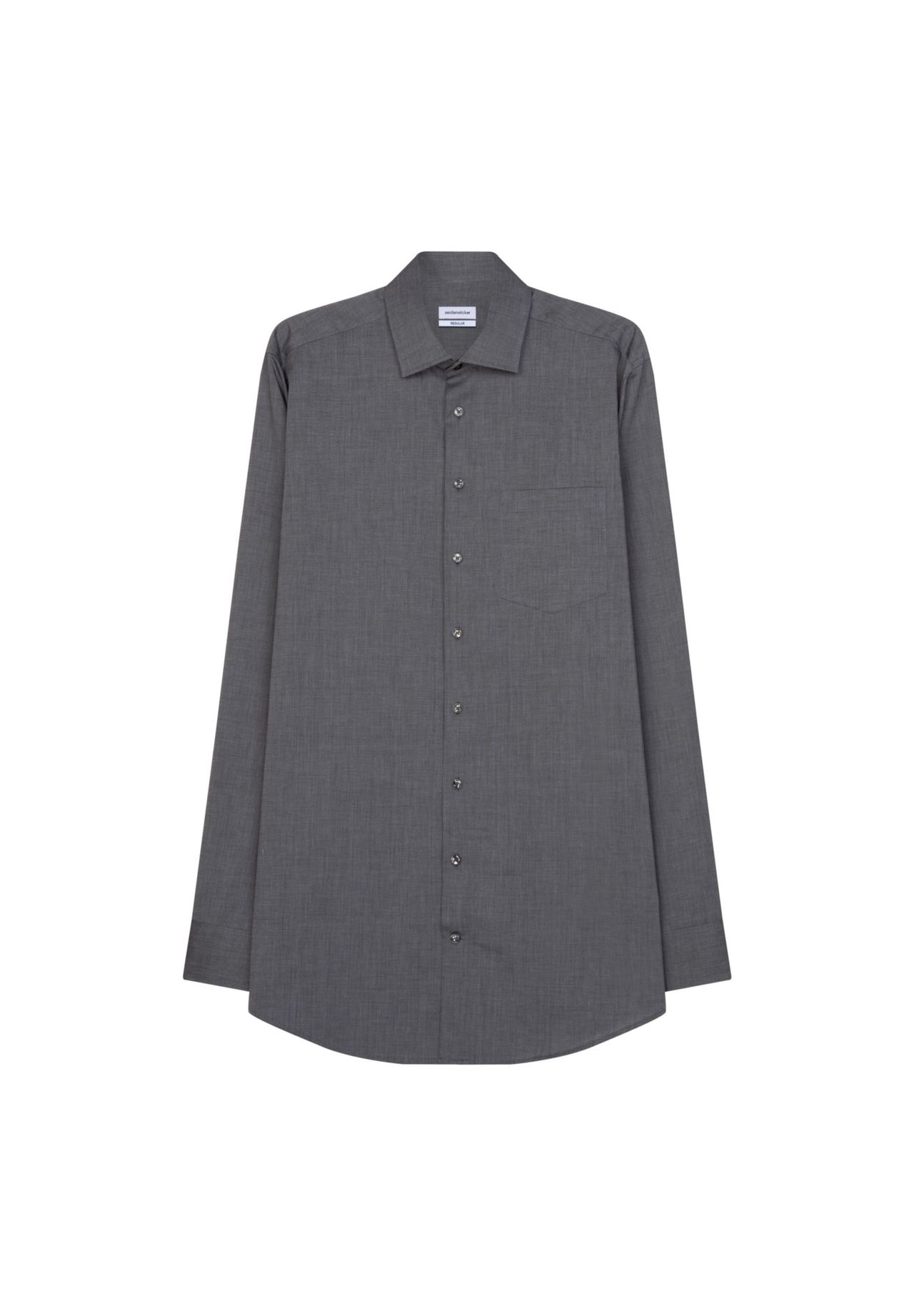 

Обычная деловая рубашка Seidensticker, цвет Dunkelgrau (0037)