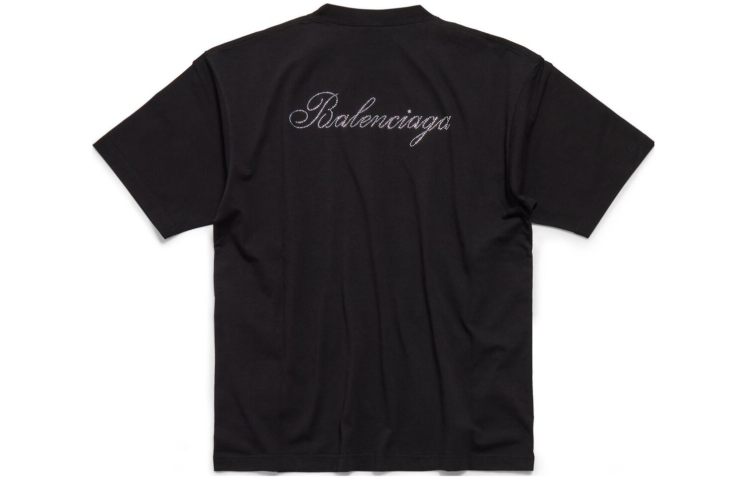 Футболка женская Balenciaga Logo-embellished, черный — фото 2