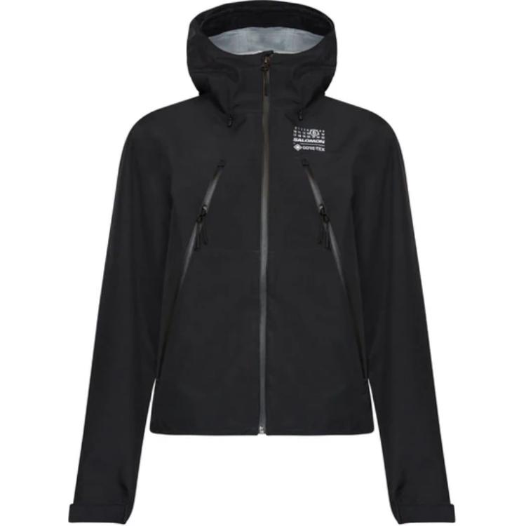 

Ветровка с капюшоном Salomon GORE TEX Mm6 Maison Margiela, черный