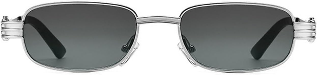 

Солнцезащитные очки Laureles Retro Y2K прямоугольной формы для женщин и мужчин, металлическая оправа, прямоугольные солнцезащитные очки для вождения, пляжа, вечеринки, защита от ультрафиолета UV400, C7