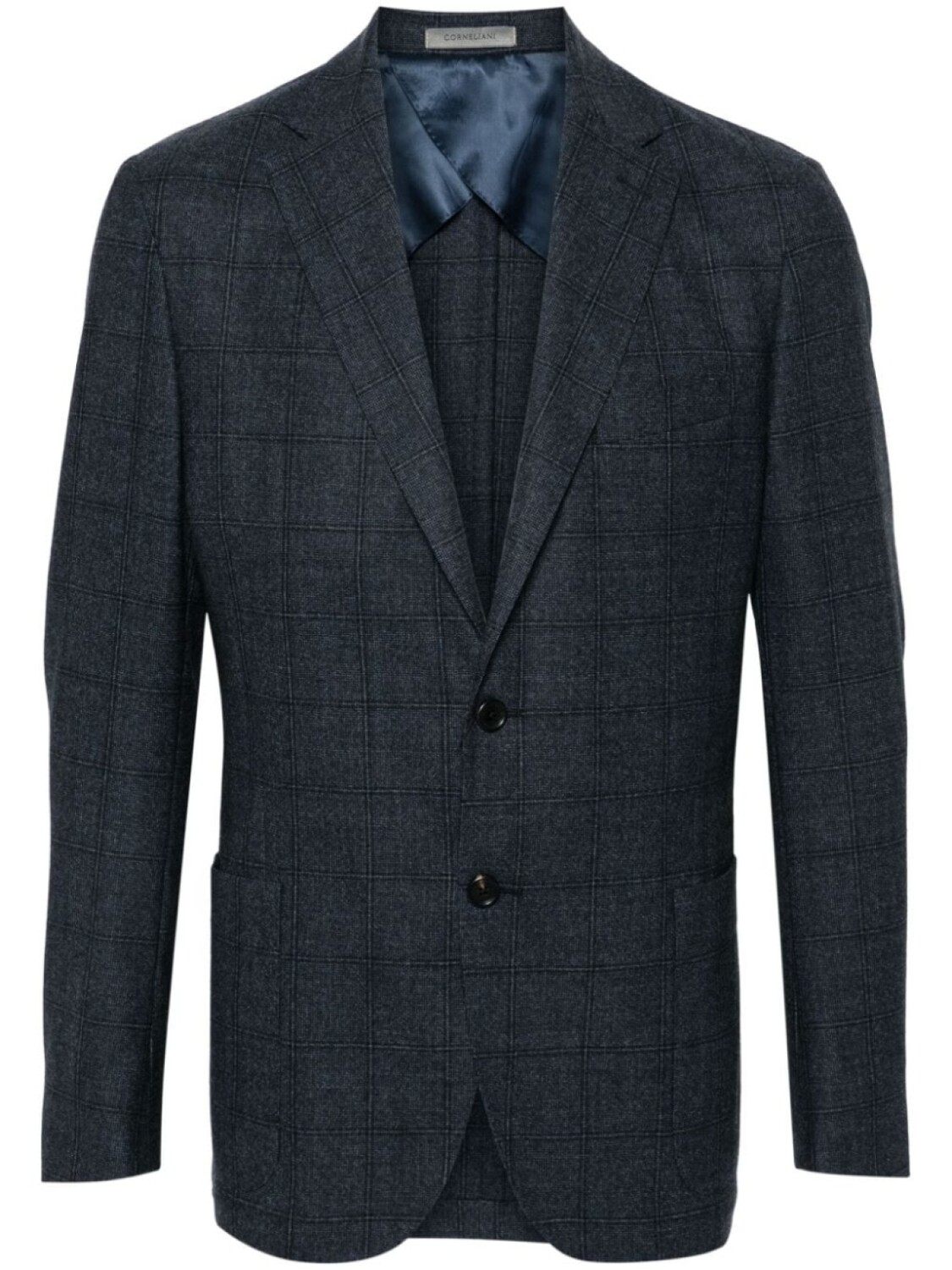 

Corneliani клетчатый пиджак, синий