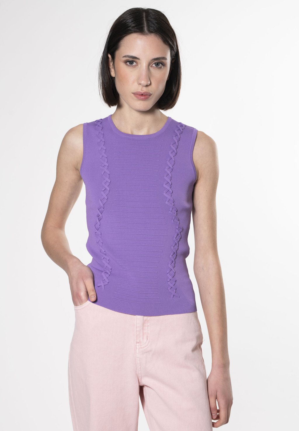 

Топ SLEEVELESS INFLUENCER, сиреневый