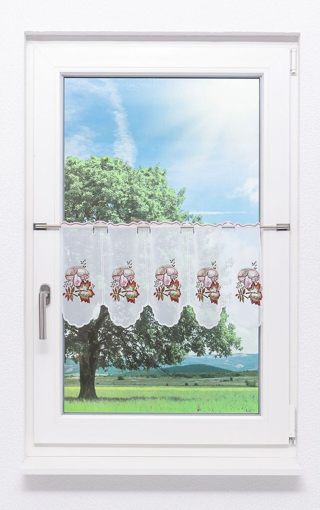 

Панельная штора Plauener Spitze - гриб (Ш х В) 228,20см*30см коричневая/коричнево-зеленая, коричневый