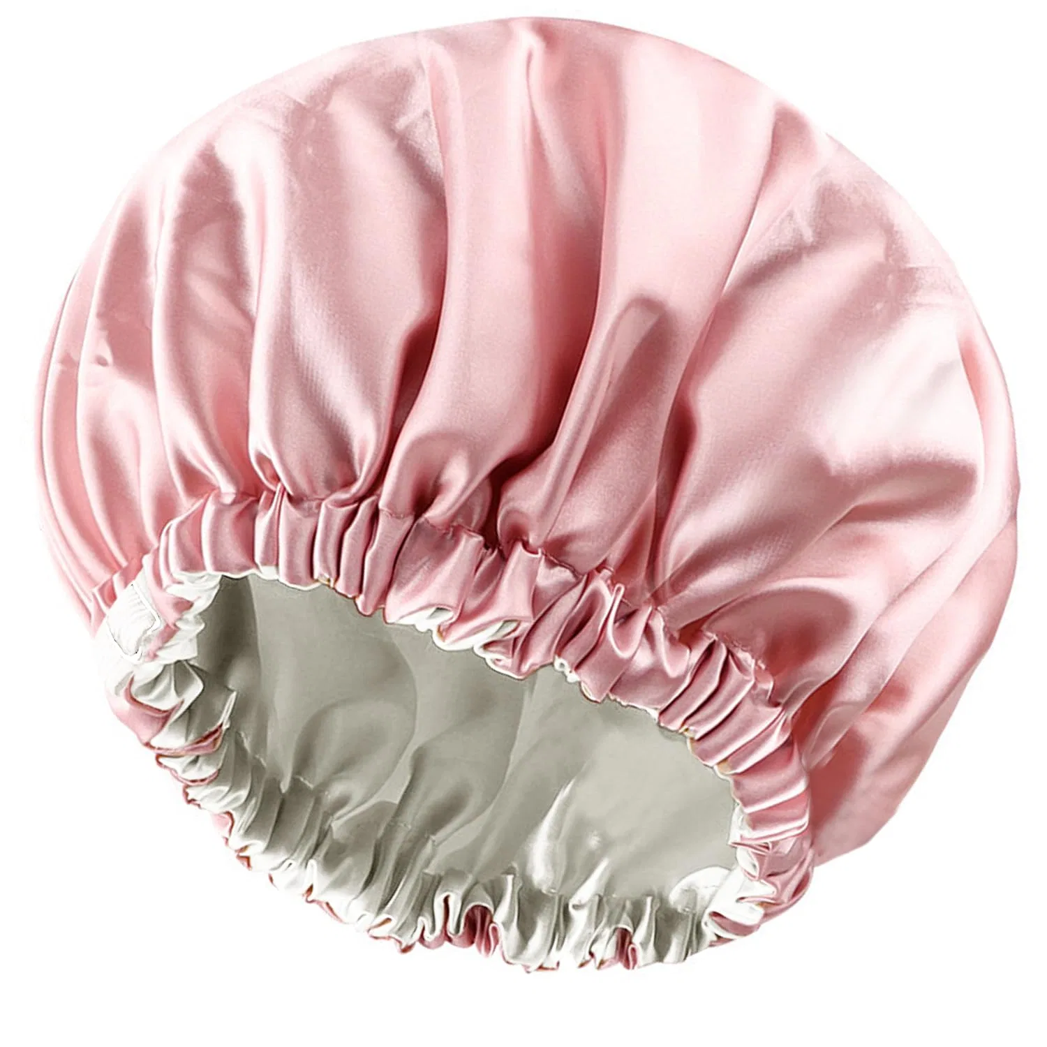 Женская шапочка для душа с атласной подкладкой Amamba, Pink