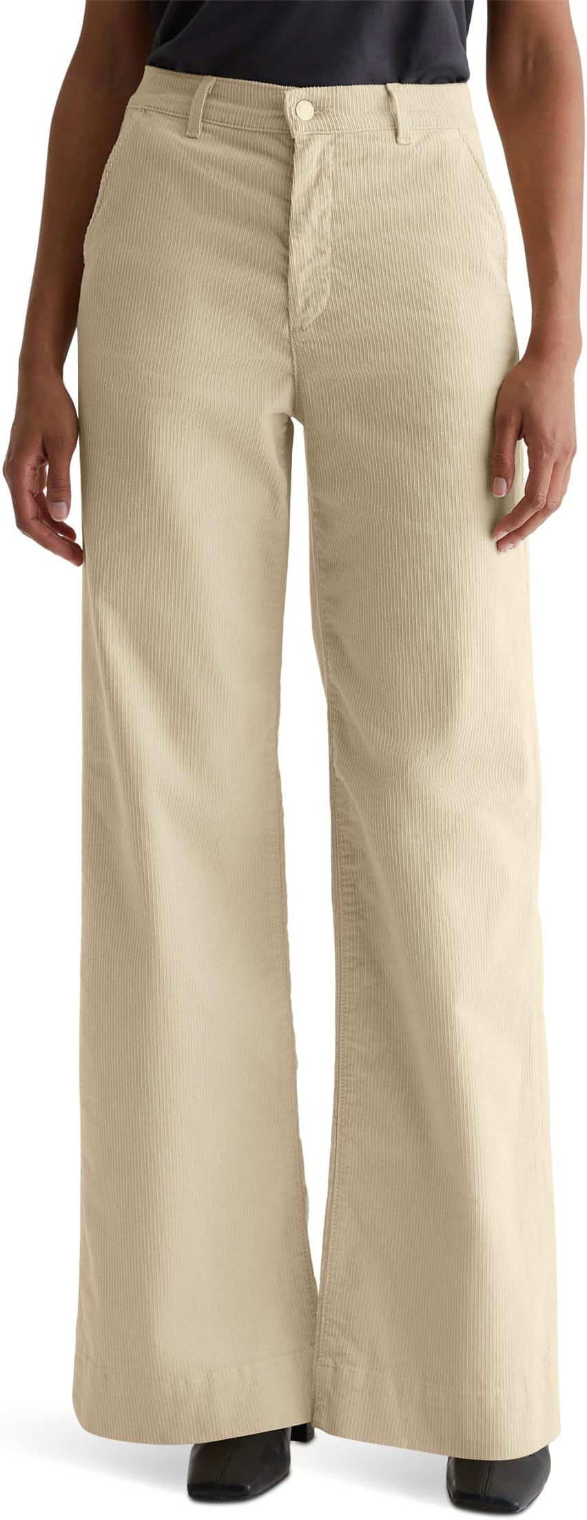 

Джинсы AG Jeans Deven Ultra High Rise Wide Leg in Opal Stone, цвет Opal Stone