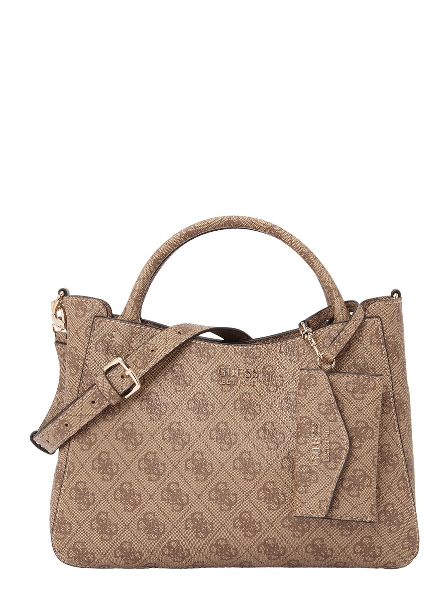 

Сумка-шоппер GUESS Brenton, цвет Brown/Light brown