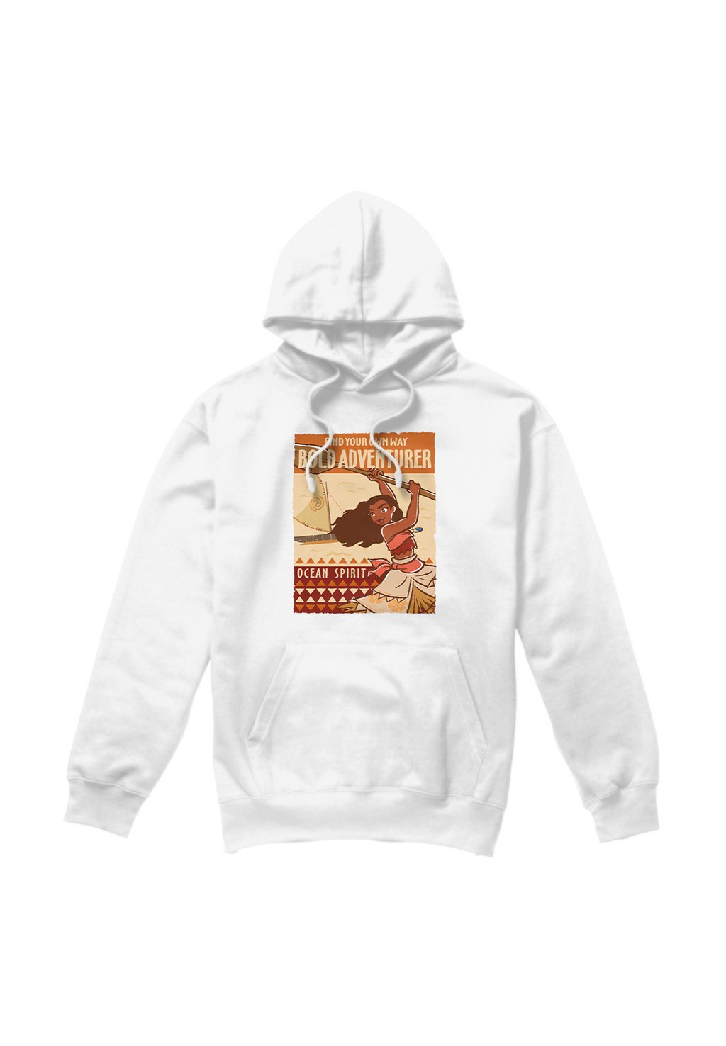 

Толстовка MOANA BOLD ADVENTURER Disney, белый