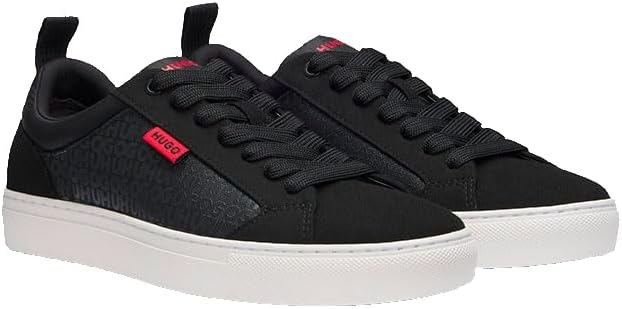 

HUGO мужские современные теннисные кроссовки, black, 7