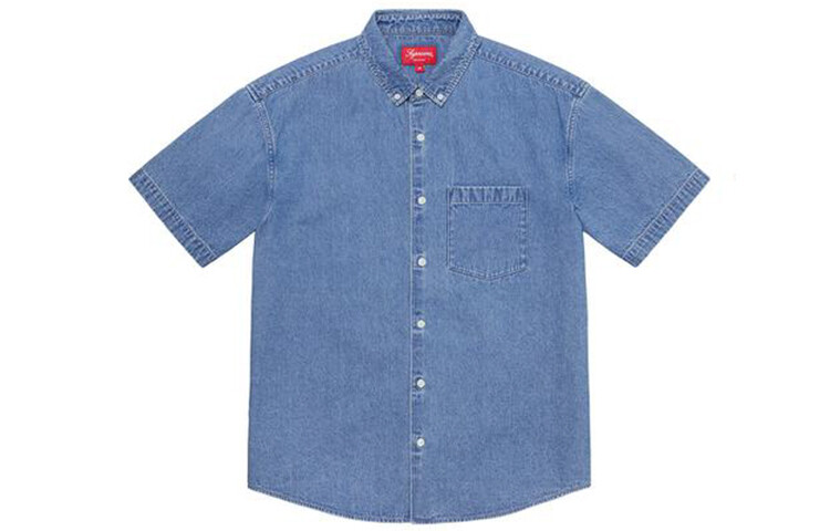 

SS21 Рубашка унисекс Supreme, черный