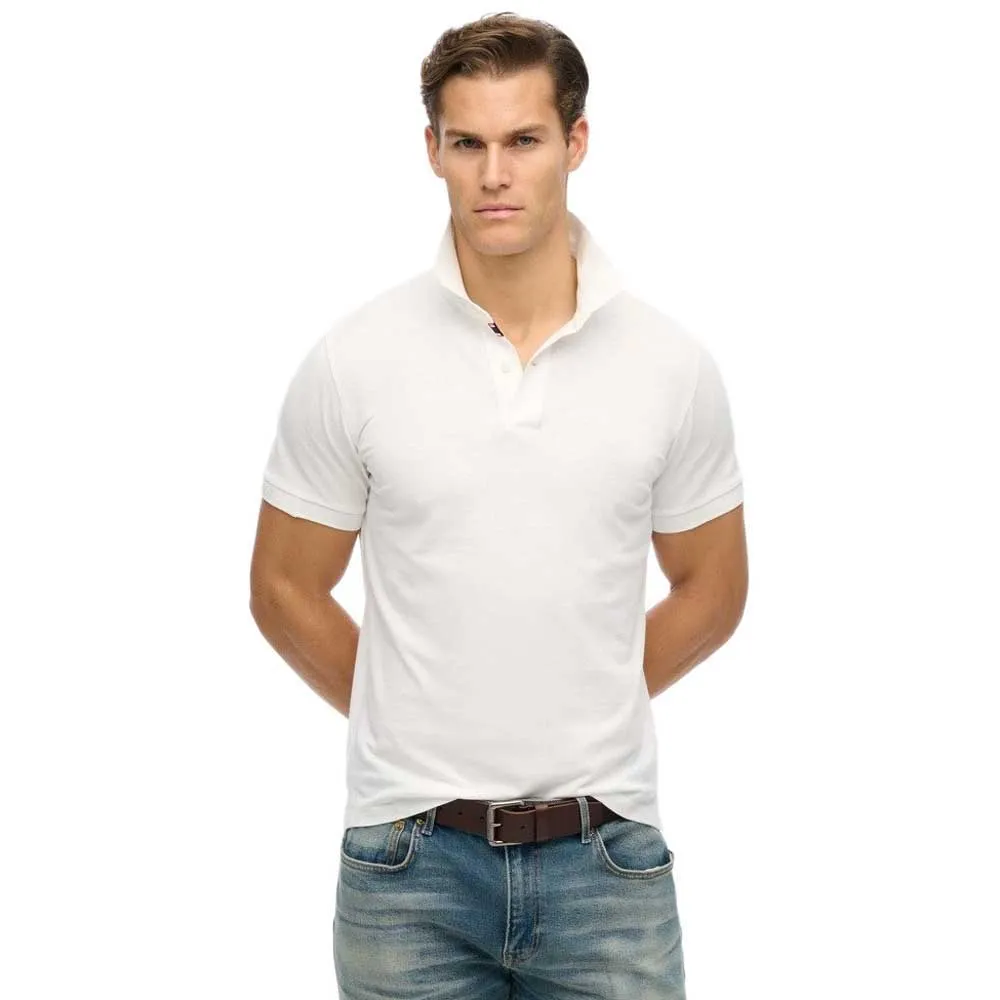

Поло с коротким рукавом Superdry City Pique, белый