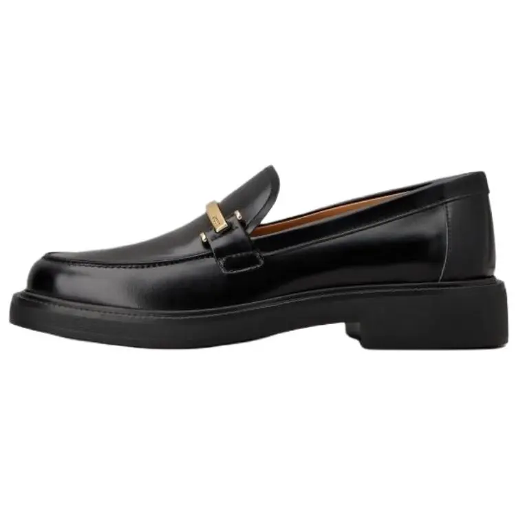 Кожаные лоферы женские TOD'S, Black