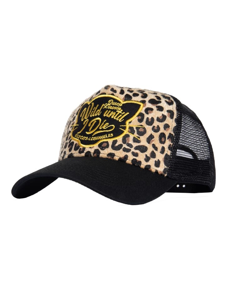 

Бейсболка Queen Kerosin Trucker Wildcats, цвет leo