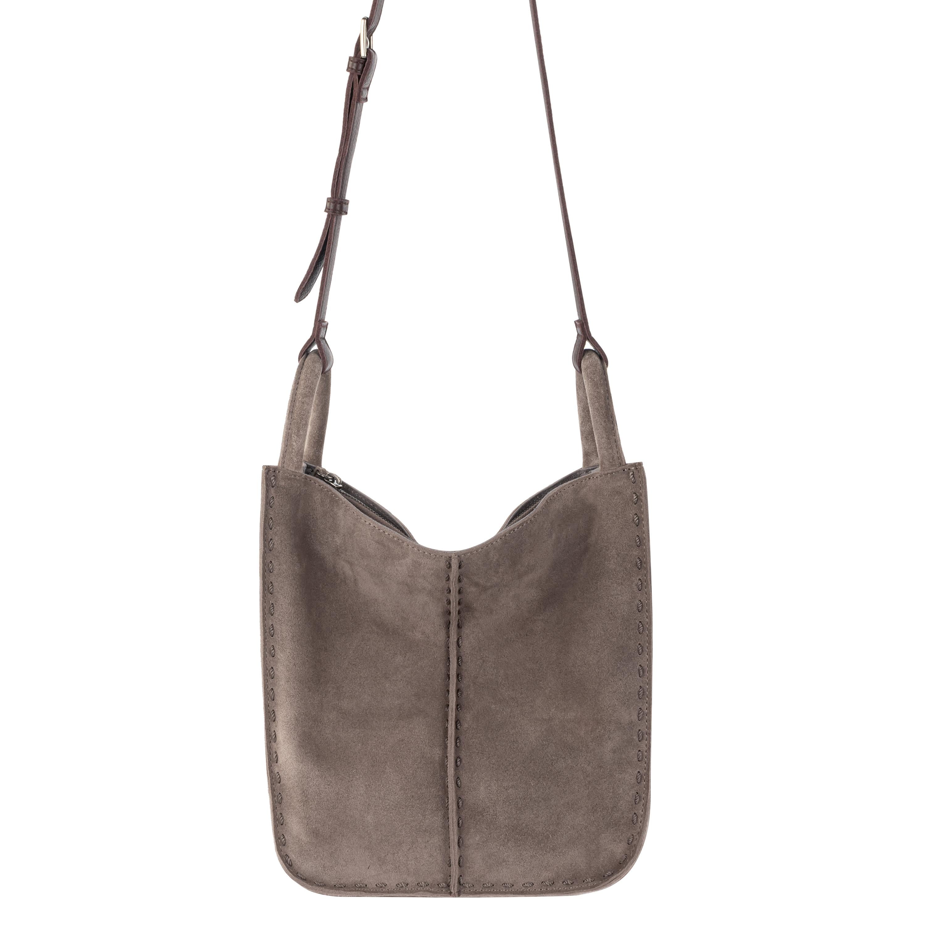 

Сумка-кросс Los Feliz The Sak, Leather - Mushroom Suede