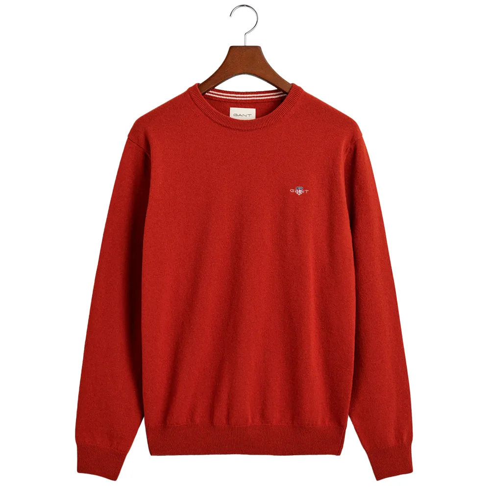 

Свитер Gant Superfine Lambswool, красный