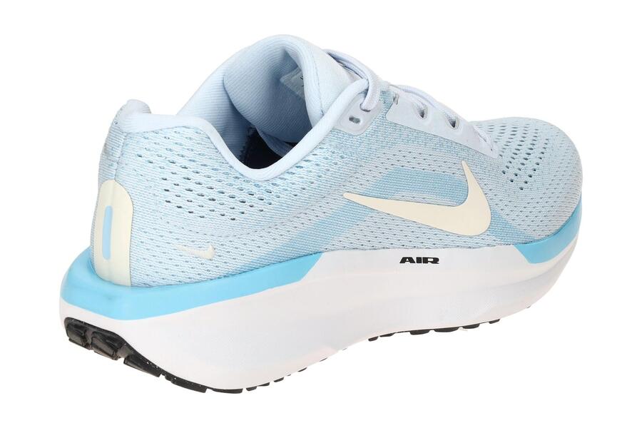 Кроссовки NIKE AIR Winflow светло-голубые меланжевые женские — фото 4