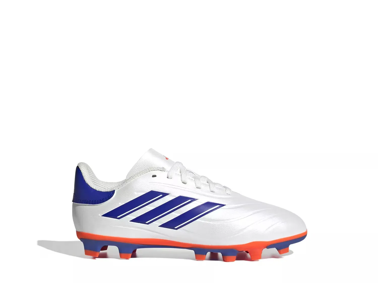 Бутсы футбольные Copa Pure 2 Club - детские Adidas, White/Blue — фото 3