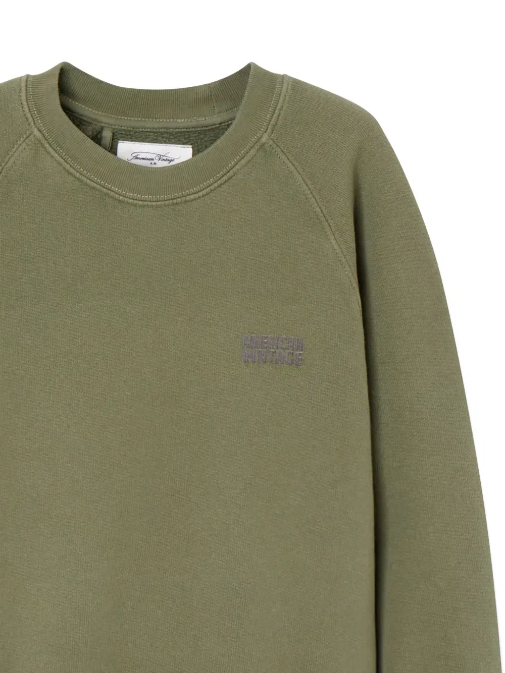 Толстовка с круглым вырезом Izubird American Vintage Kids, зеленый — фото 2