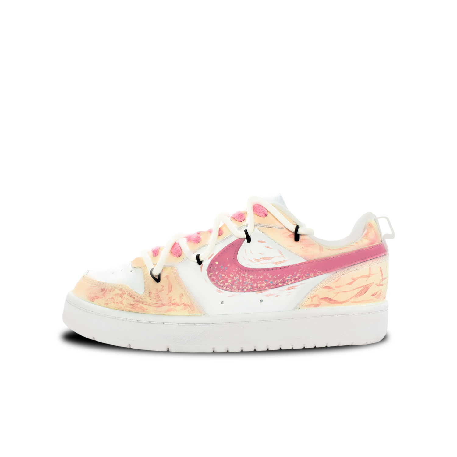 

Детские скейтерские кроссовки Court Borough для младших школьников Nike, розовый