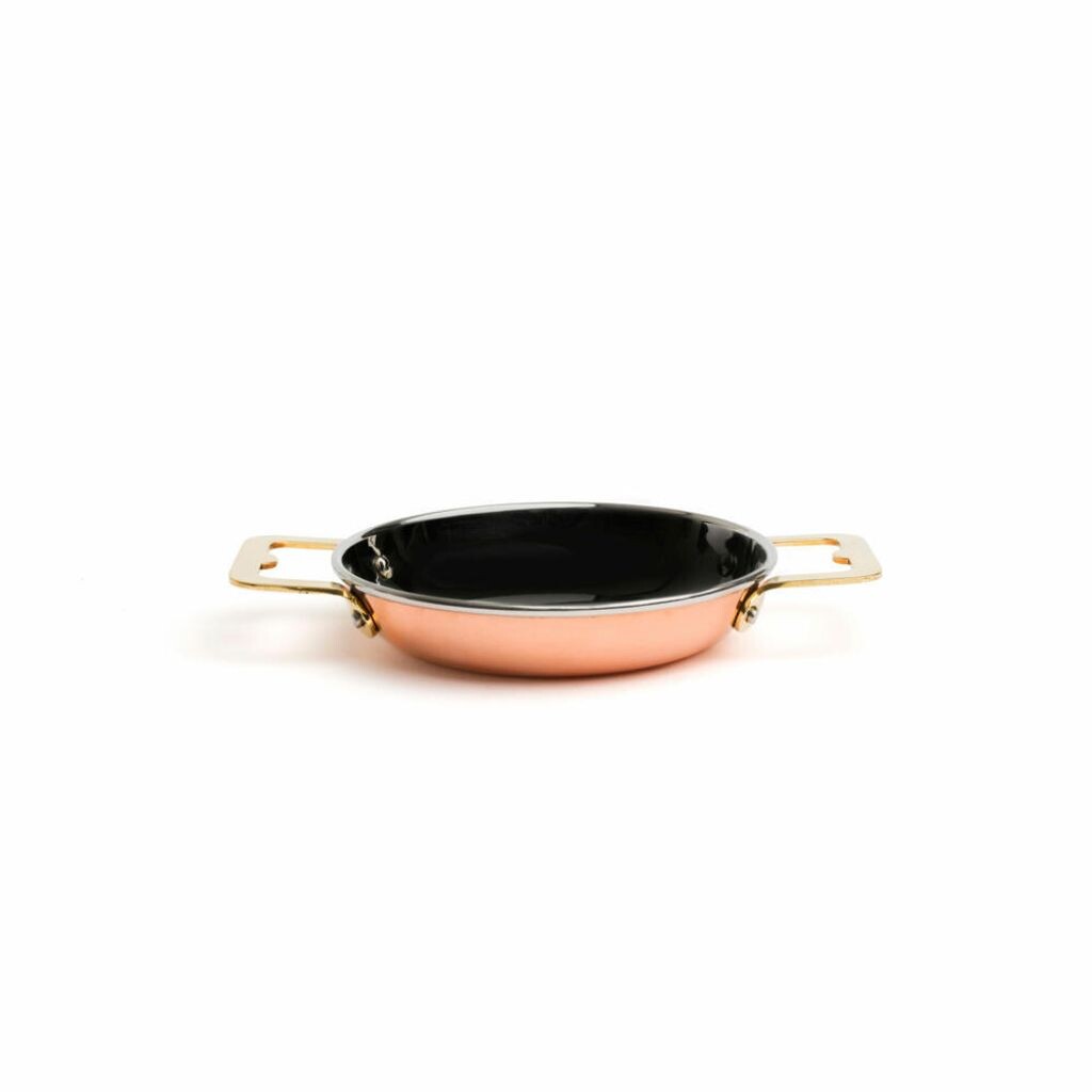 

Comas Mini Paella Pan Gourmet Dual, сковорода, нержавеющая сталь, медь, медь, 12 см, 7497