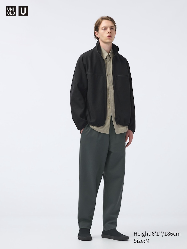 

Хлопковые джоггеры Airism Uniqlo, цвет 08 серый
