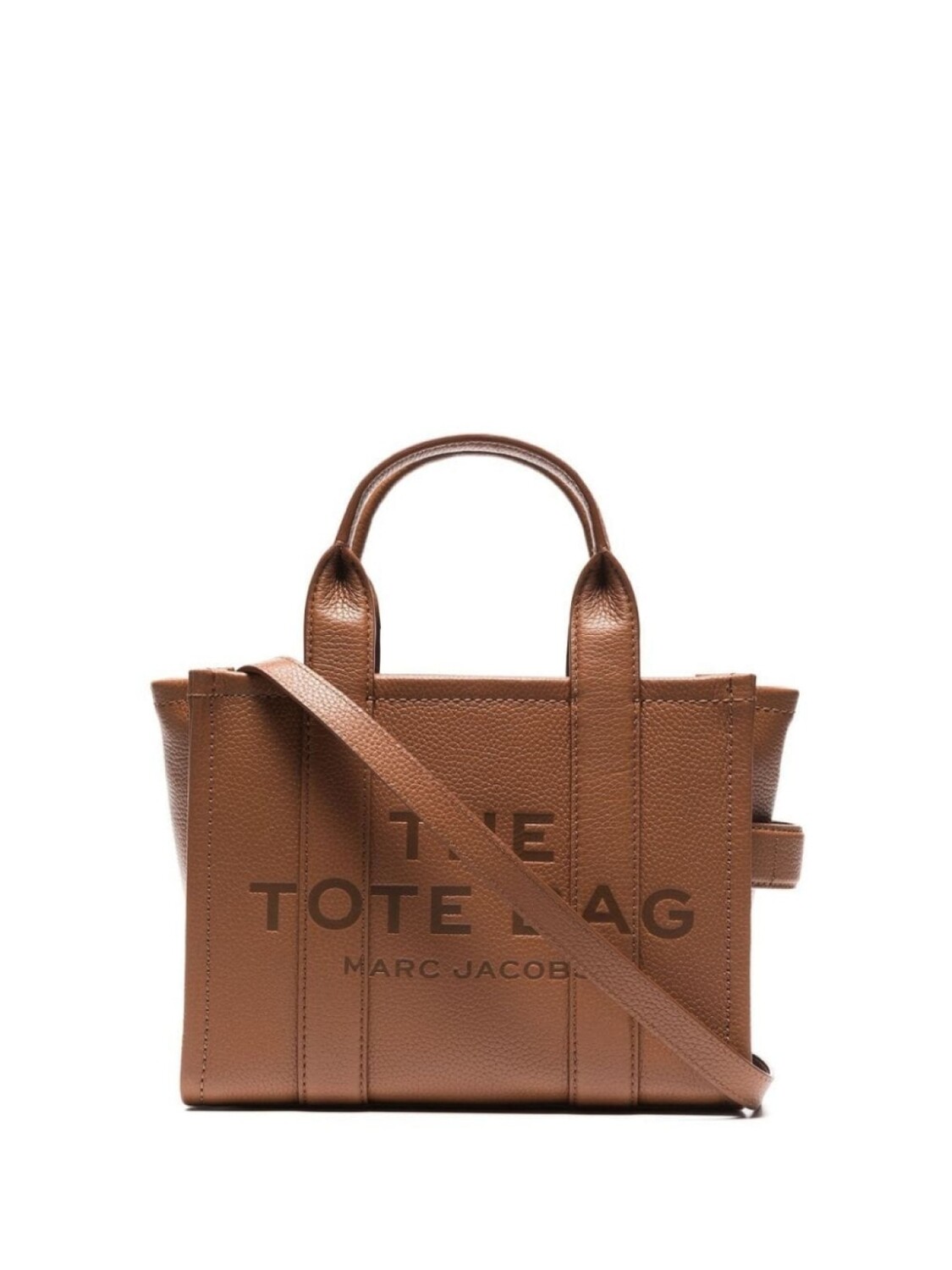 

Marc Jacobs маленькая сумка The Leather Tote, коричневый
