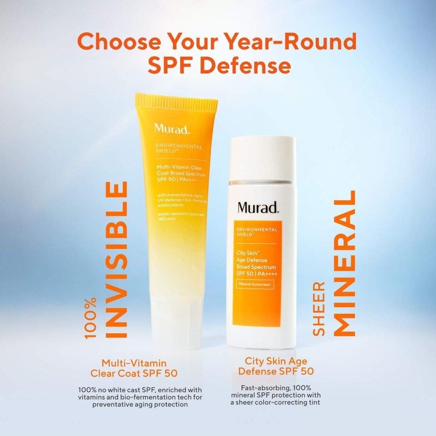 Мультивитаминный солнцезащитный крем Clear Coat SPF 50 Murad, 1.7 oz — фото 3