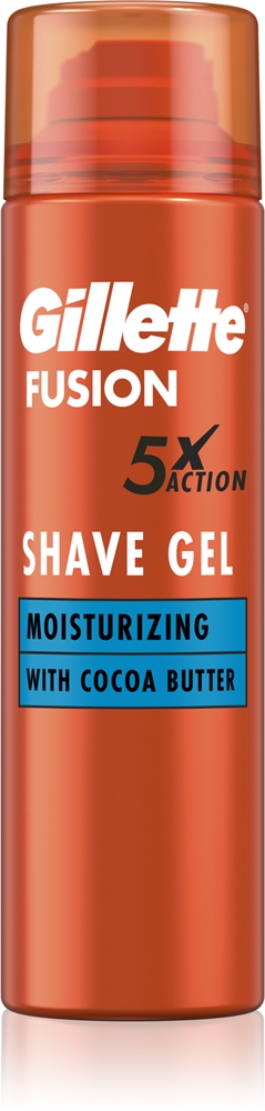 

Гель для бритья Fusion5 с маслом какао для мужчин Gillette, 200 мл