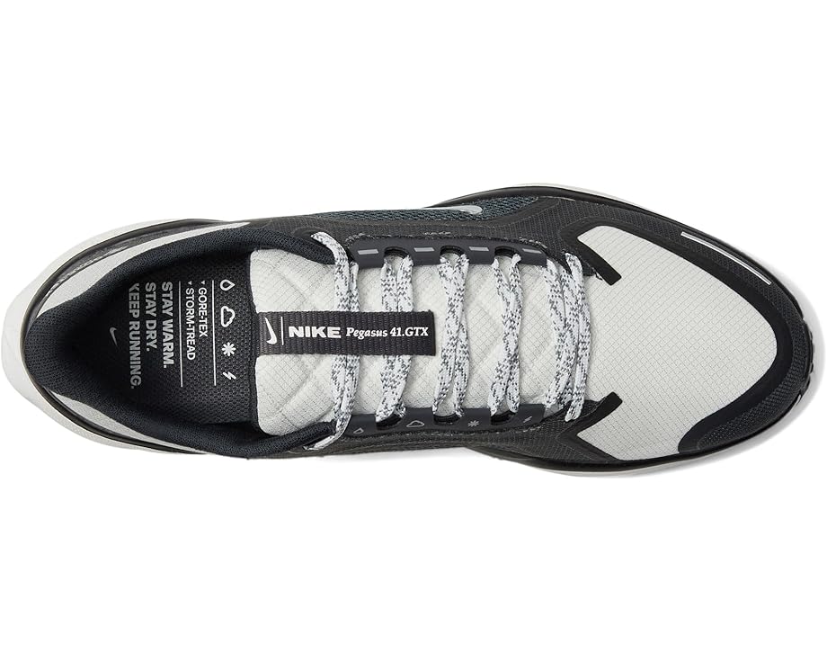 Мужские кроссовки Nike Pegasus 41 Gore-Tex, Black/Summit White/Anthracite/Iron Grey — фото 2