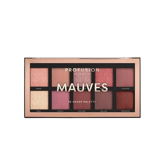 

Палитра из 10 теней для век Profusion, Mauves Eyeshadow Palette