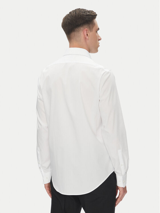 Рубашка обычного кроя Essential LV019EU001 Calvin Klein, белый — фото 3