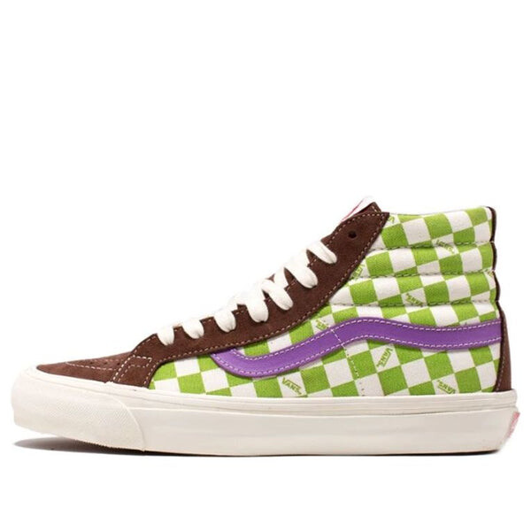 

Кроссовки sk8-hi lx 'lime green' Vans, коричневый