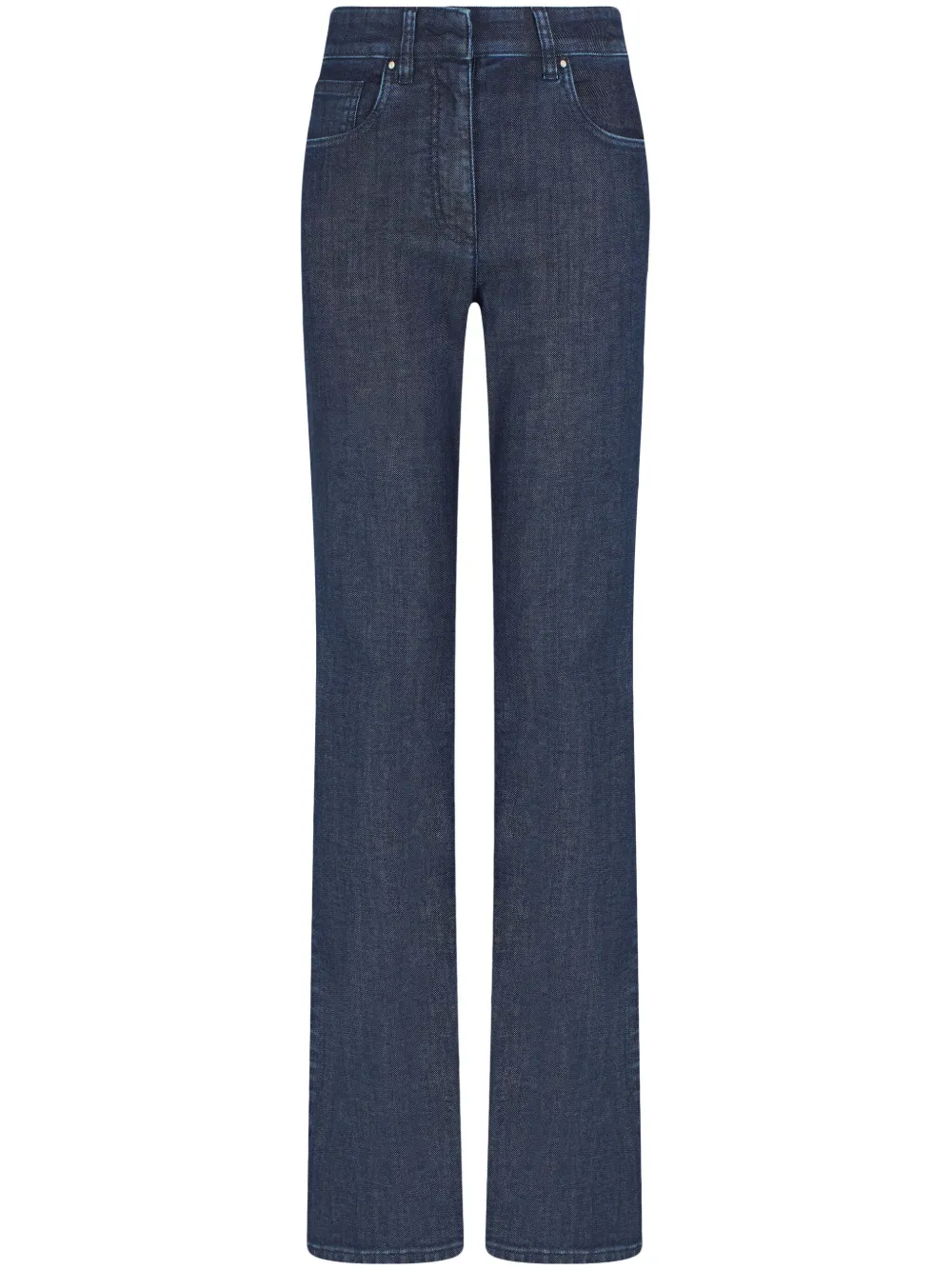 

Джинсы bootcut с завышенной талией GIORGIO ARMANI, синий