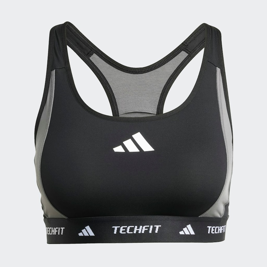 Спортивный бюстгальтер-бралетт ADIDAS PERFORMANCE, черный — фото 2