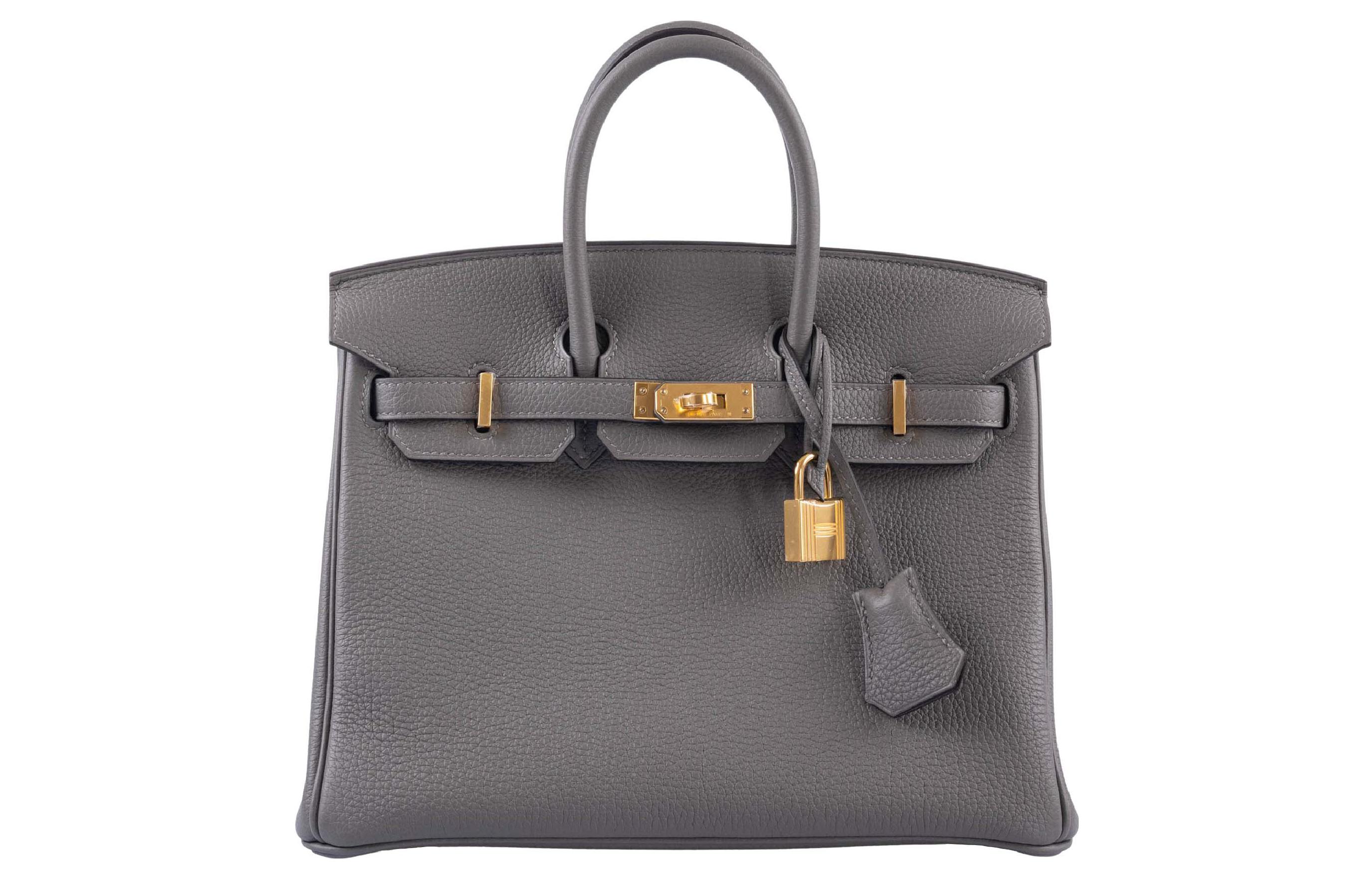 

Сумка Birkin Togo Calfskin Birkin Bag Женская 0L Grismeyer Rain Cloud Gray HERMES