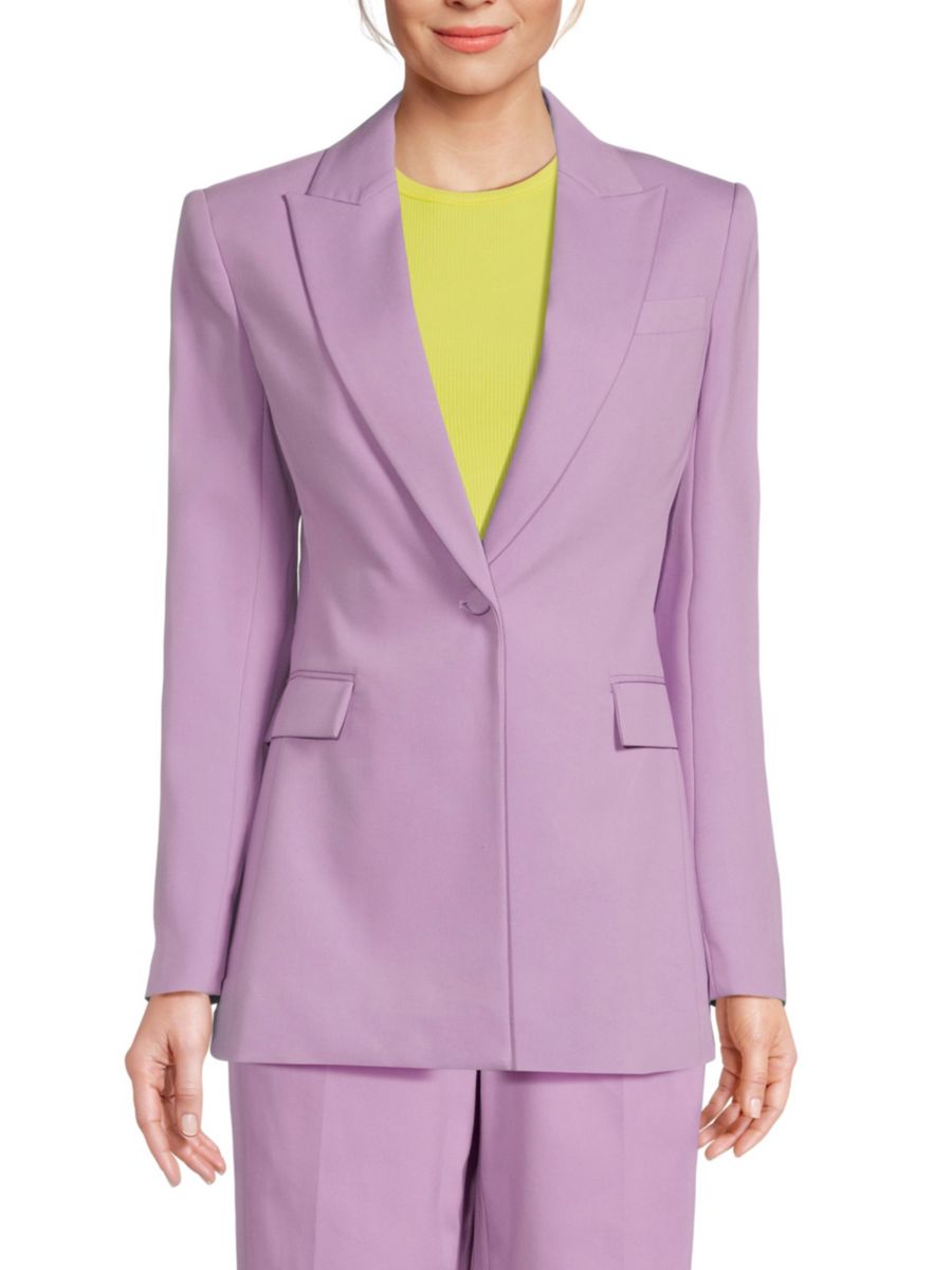 

Блейзер с заостренными лацканами BCBGMAXAZRIA, цвет Lilac