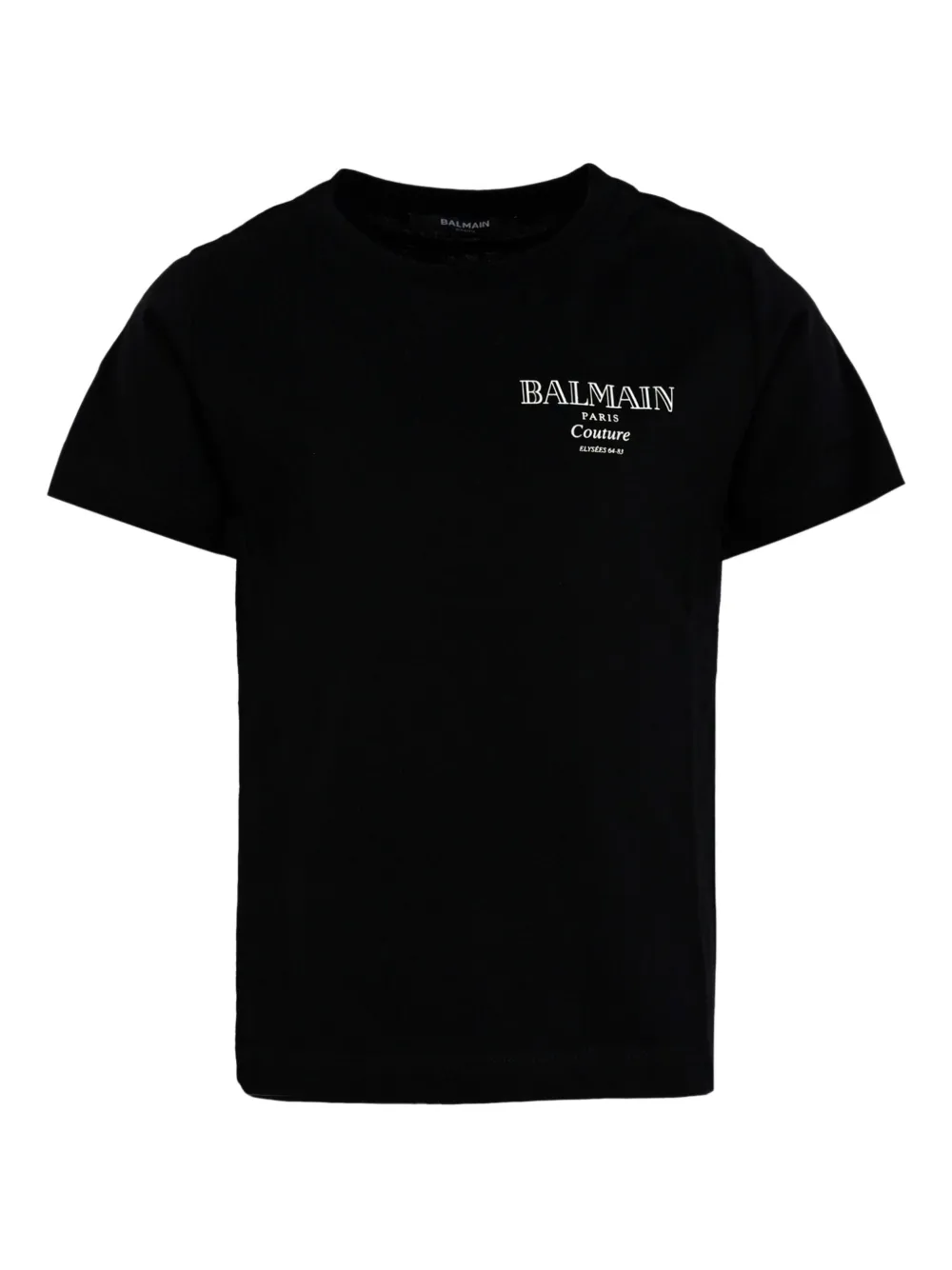 

Футболка с логотипом Balmain Kids, черный