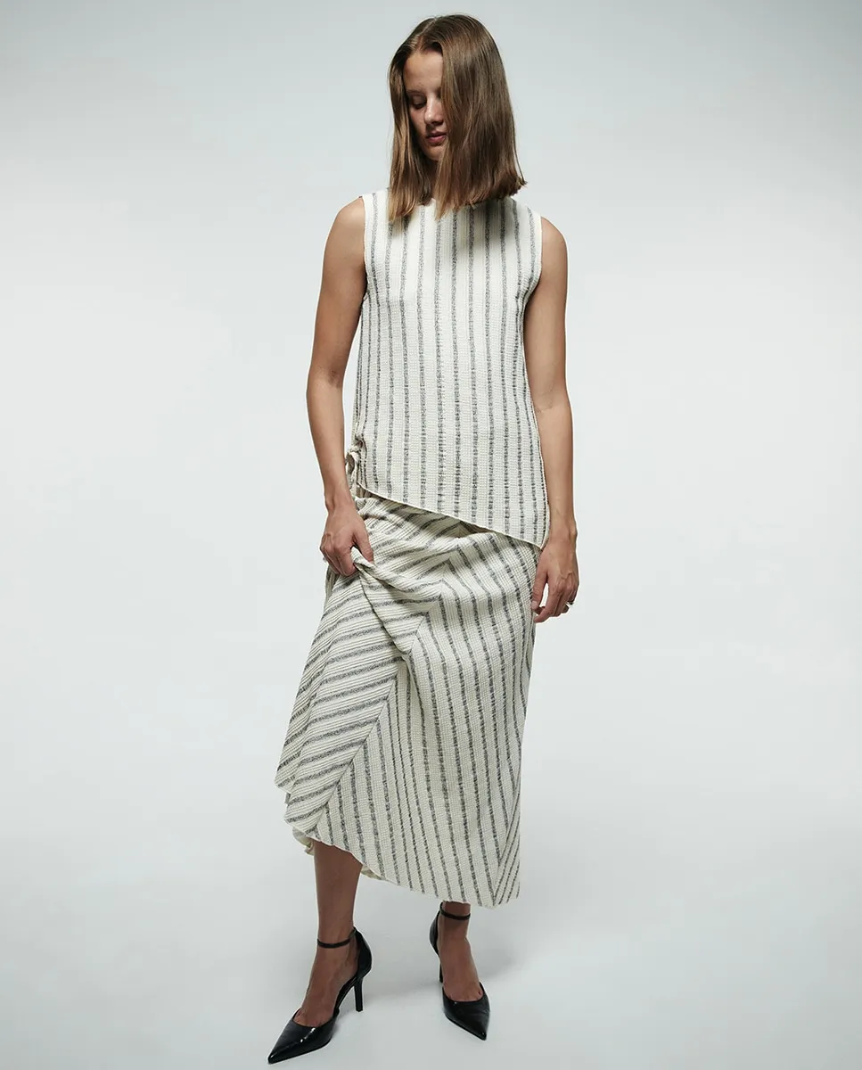 

Фактурная юбка Sfera, белый