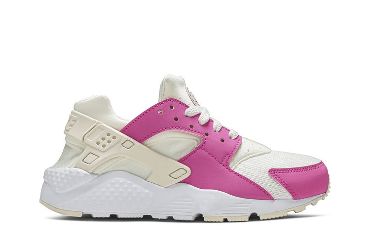 

Кроссовки Huarache Run GS 'Cream Fuchsia', кремовый