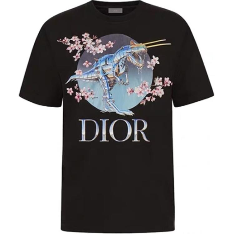 

Футболка мужская Dior x Sorayama Dinosaur, черный