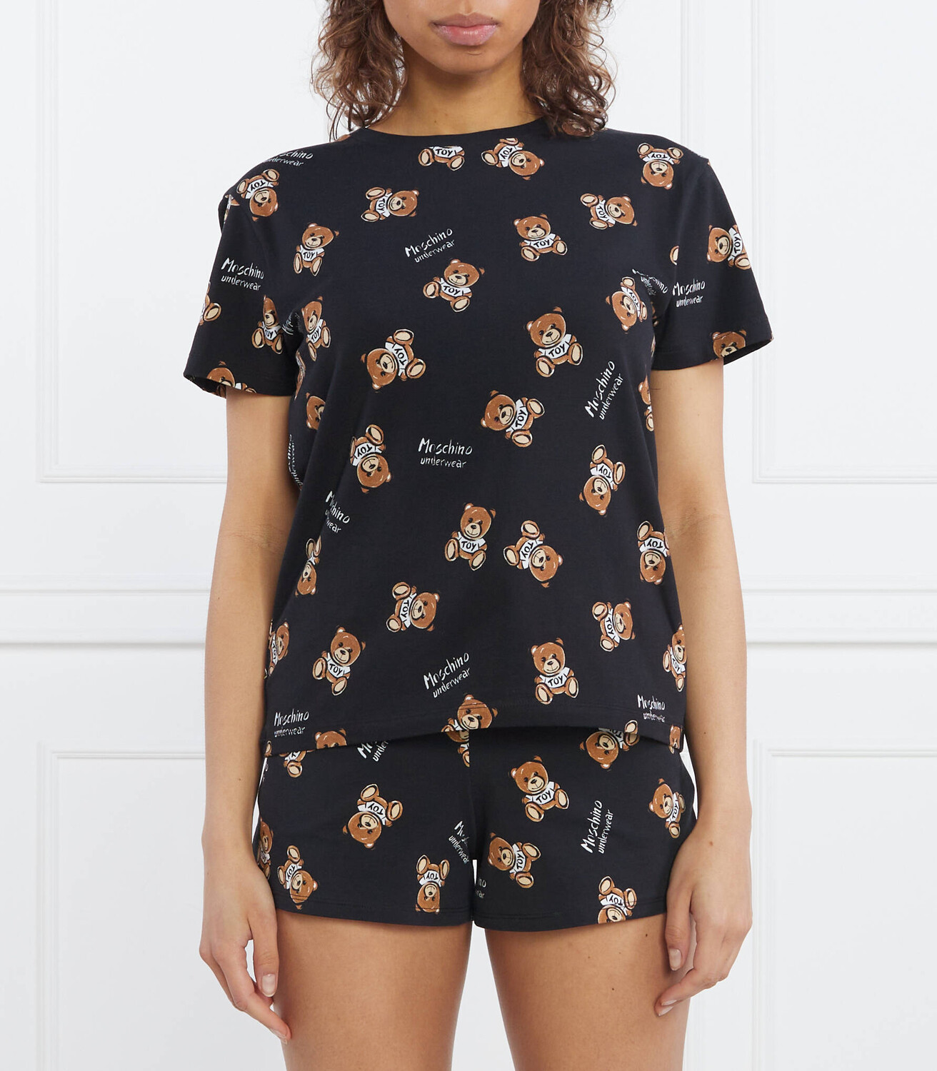 

Футболка Moschino Underwear Regular Fit, черный