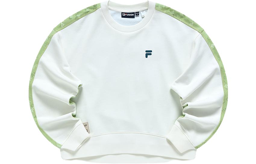 

FILA FUSION Спортивный свитшот для улицы Women's Cloud White