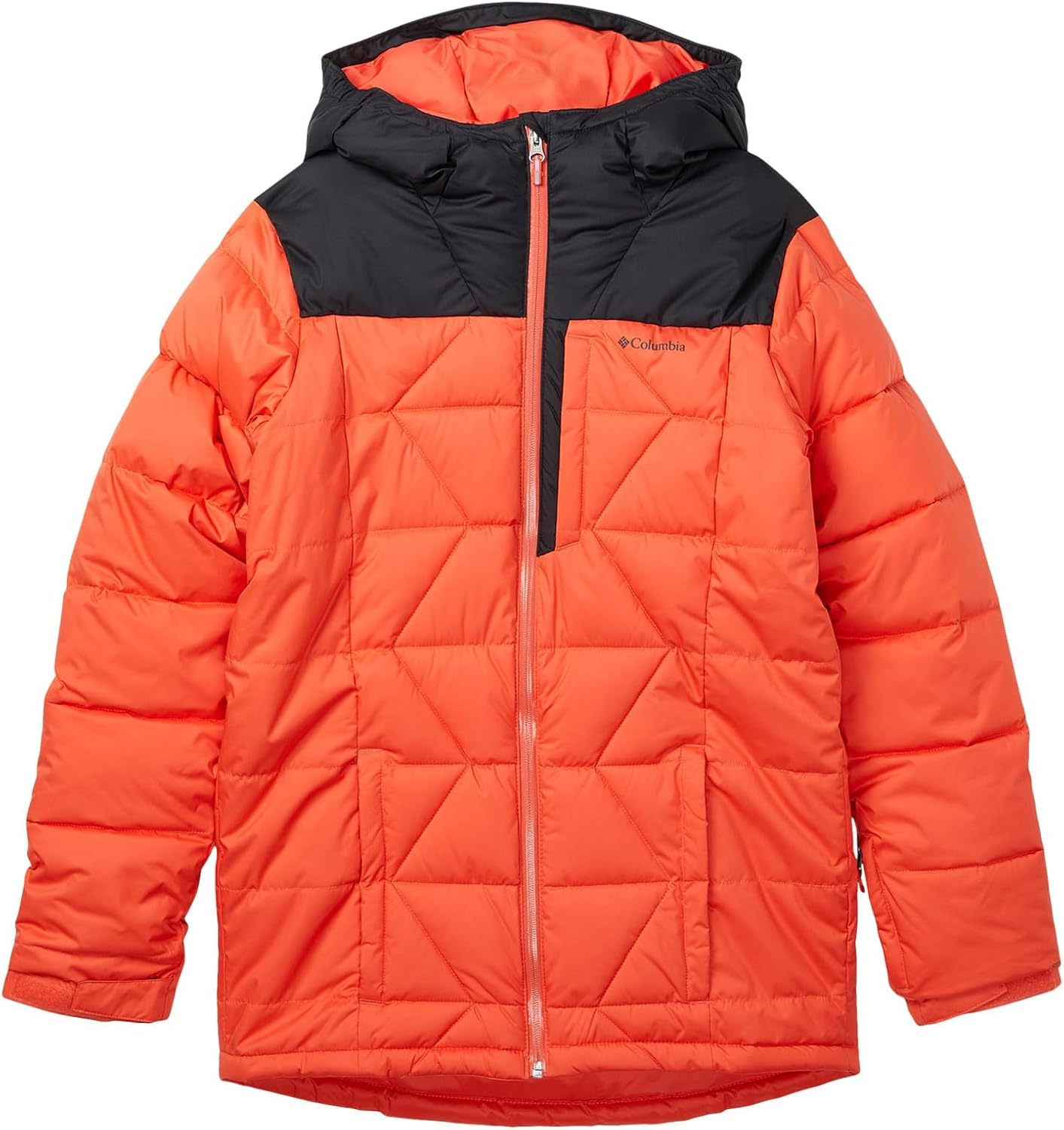 

Стеганая куртка Columbia для мальчиков Winter Powder III (для малышей/старших детей), Zing/Black