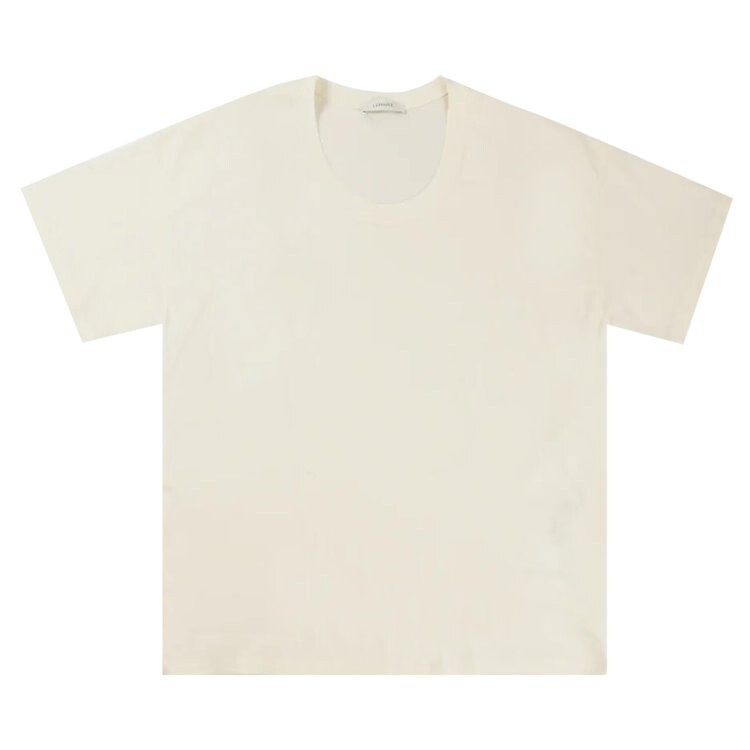 

Футболка Lemaire Rib T-Shirt, цвет Light Cream