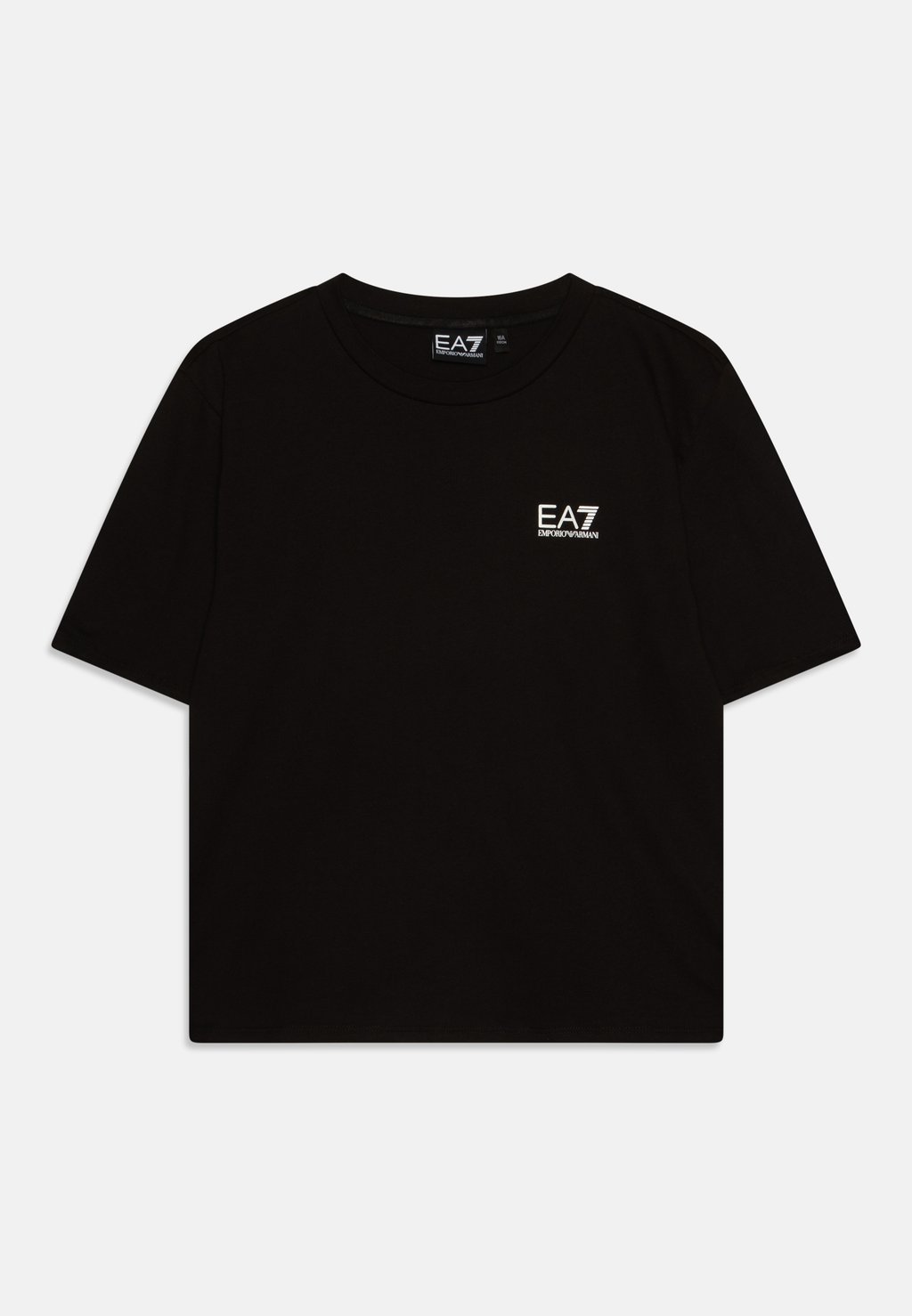 

Футболка с принтом EA7 Emporio Armani, черный
