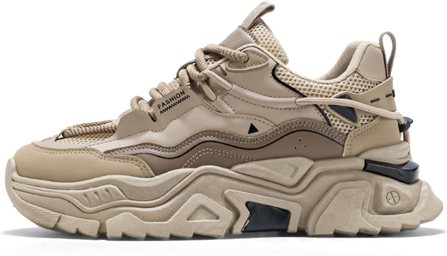 

Мужские повседневные спортивные кроссовки SPWAGYM для тенниса и ходьбы, массивные модные кроссовки для тренировок, хаки